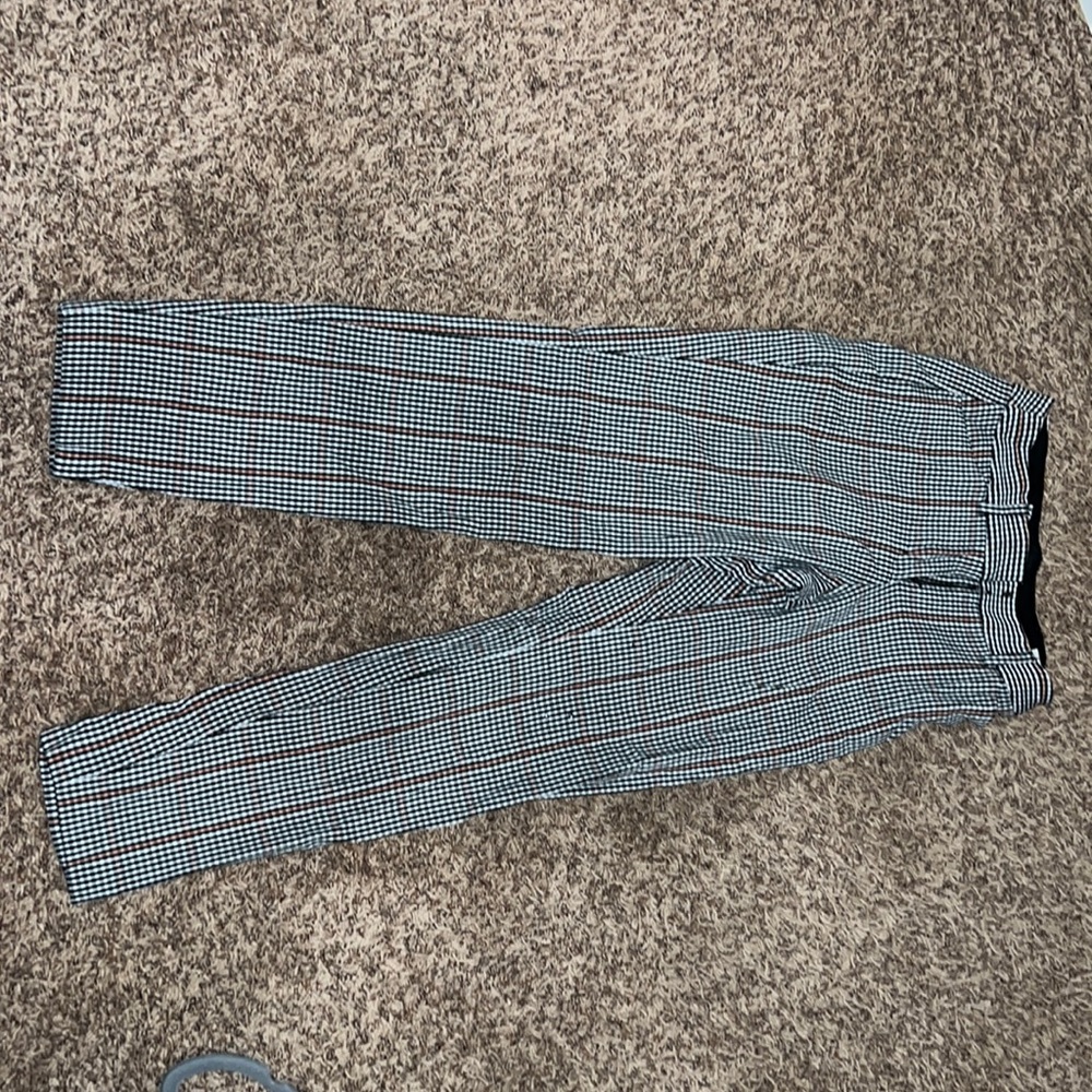 Express checkered work pants